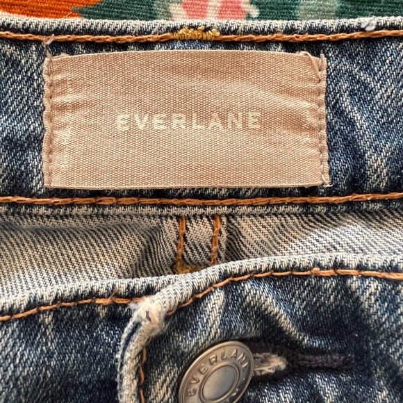 Everlane Wide Leg Crop Jeans White Label Edition 2 size 33  size 16 - Picture 6 of 7